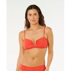 RIPCURL MODRČEK OASIS MULTI BANDEU RED - SBSHOP