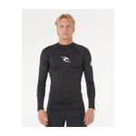 RIPCURL LYCRA WAVES UPF PERF LS BLK - SBSHOP