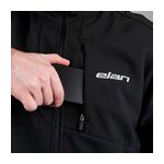 ELAN SOFTSHELL M BLK - SBSHOP