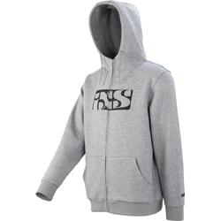 IXS BRAND HOODY GRY - SBSHOP